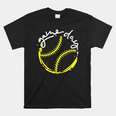 Game Day Baseball Life Softball Life Unisex T-Shirt