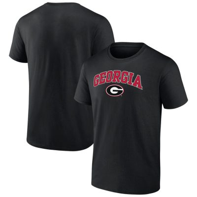 Georgia Bulldogs Campus Unisex T-Shirt Black