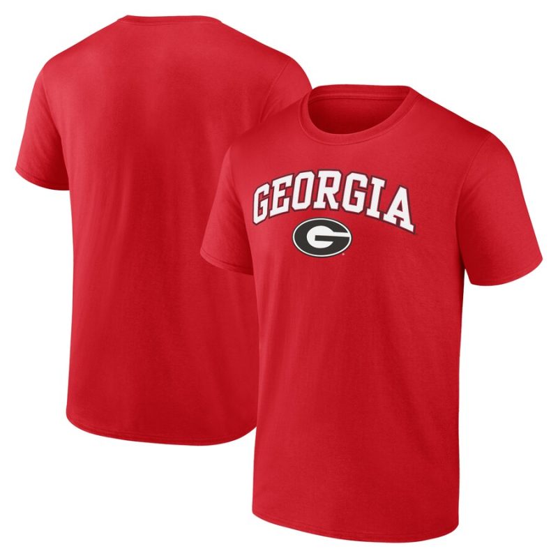 Georgia Bulldogs Campus Unisex T-Shirt Red