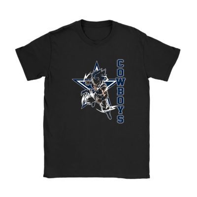 Goku X Dragon Ball X Dallas Cowboys Team X NFL X American Football Unisex T-Shirt TAT2191