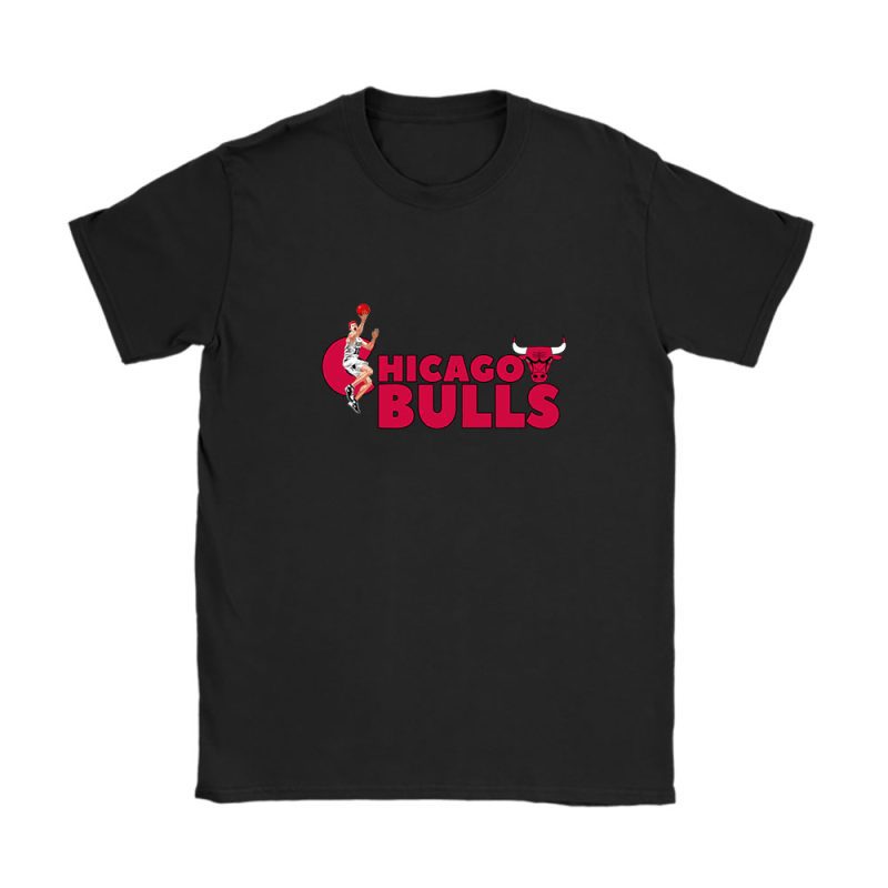 Hanamichi Sakuragi X Slam Dunk X Chicago Bulls Team X NBA X Basketball Unisex T-Shirt TAT2210