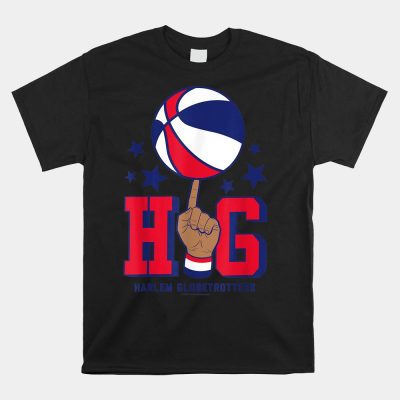 Harlem Globetrotters Hg Basketball On Finger Unisex T-Shirt