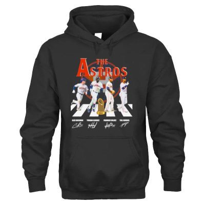 Houston Astros The Astros Abbey Road Signatures Unisex Hoodie