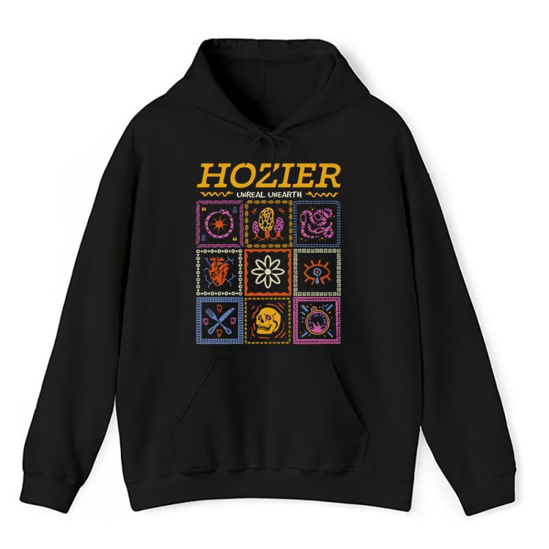 Hozier Unreal Unearth Tour 2024 Tour Unisex Hoodie TAH2602