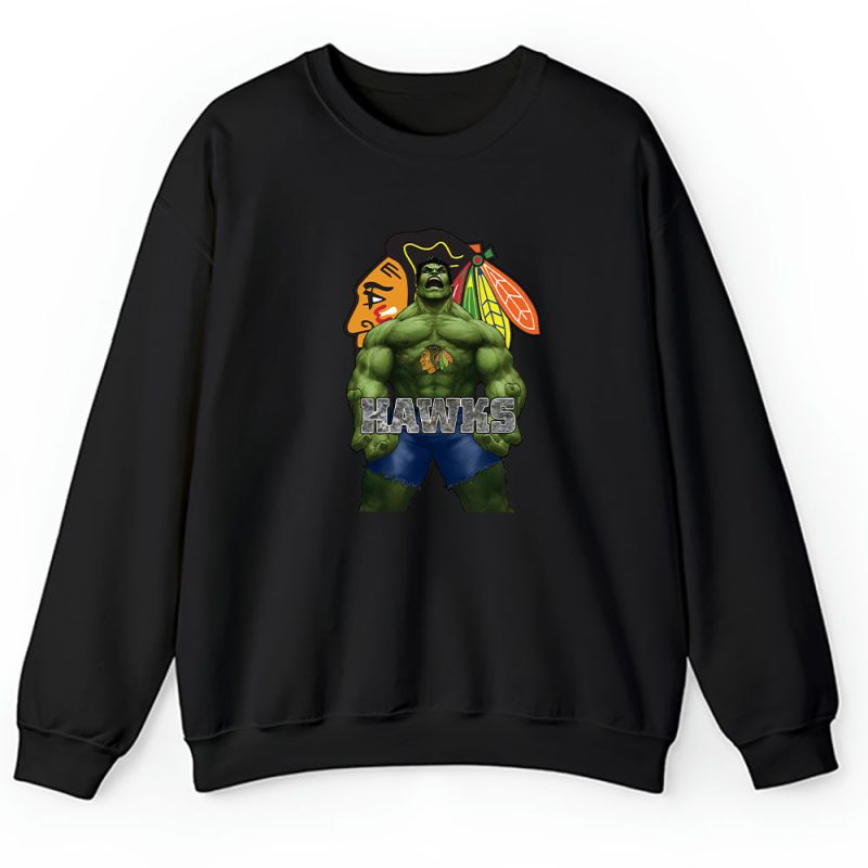 Hulk NHL Chicago Blackhawks Unisex Sweatshirt TAS1850