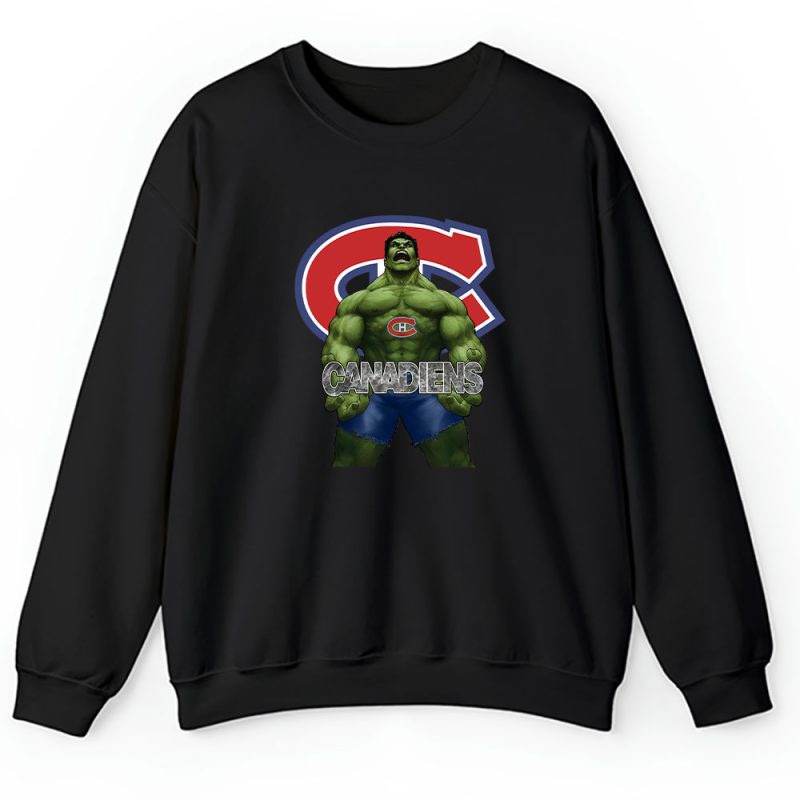 Hulk NHL Montreal Canadiens Unisex Sweatshirt TAS1863