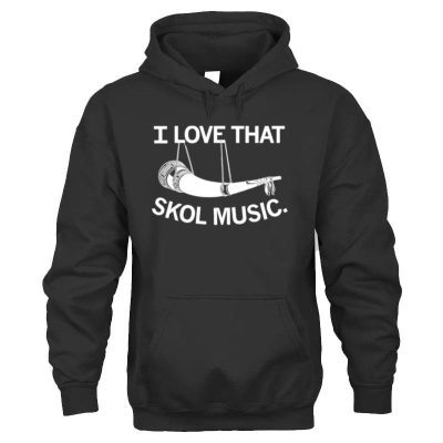 I Love That Skol Music Minnesota Vikings Unisex Hoodie