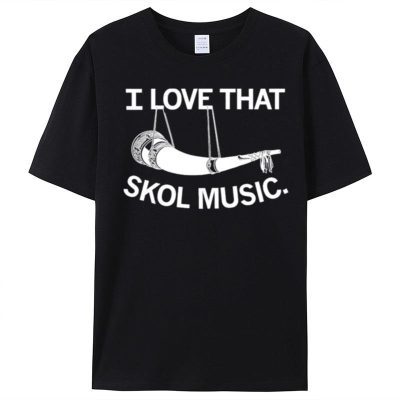 I Love That Skol Music Minnesota Vikings Unisex T-Shirt