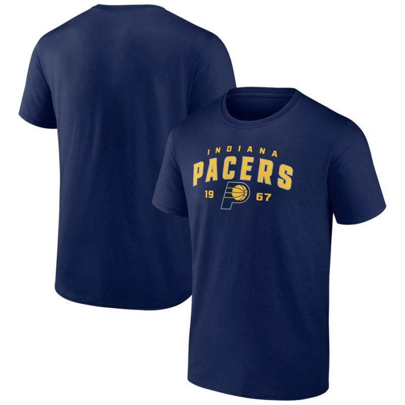 Indiana Pacers Rebel Logo Unisex T-Shirt - Navy