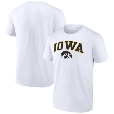 Iowa Hawkeyes Campus Team Unisex T-Shirt White