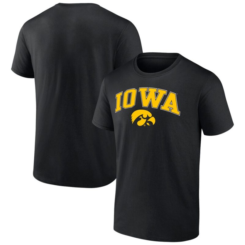 Iowa Hawkeyes Campus Unisex T-Shirt Black