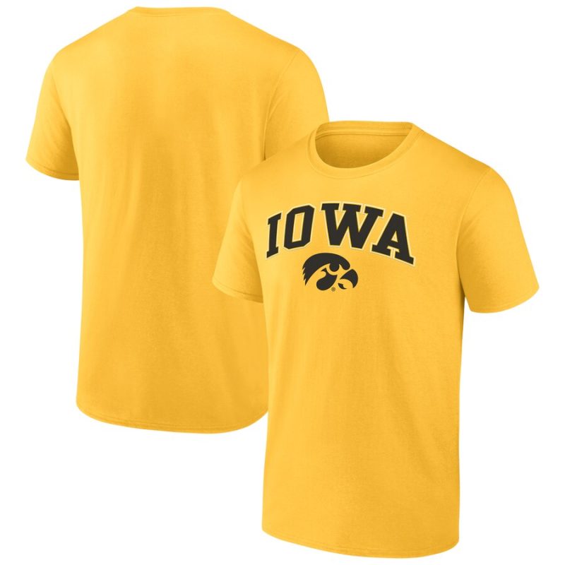 Iowa Hawkeyes Campus Unisex T-Shirt Gold