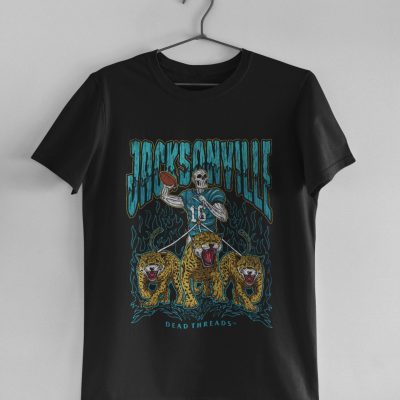 Jacksonville Football Skeleton Unisex T-Shirt CTS1192