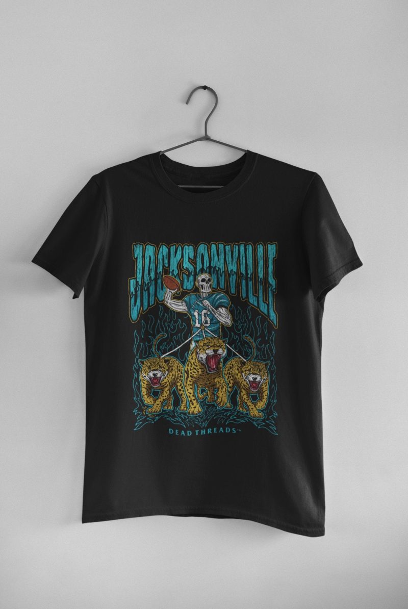 Jacksonville Football Skeleton Unisex T-Shirt CTS1192