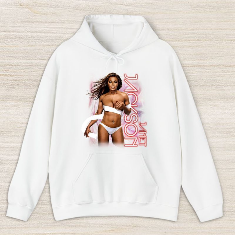 Janet Jackson The Queen Of Pop And Rb Jj Nia Unisex Hoodie TAH2611