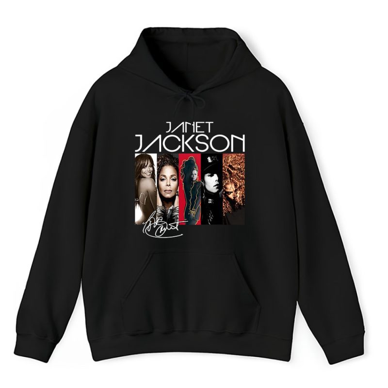 Janet Jackson The Queen Of Pop And Rb Jj Nia Unisex Hoodie TAH2623