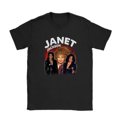 Janet Jackson The Queen Of Pop And Rb Jj Nia Unisex T-Shirt TAT2612