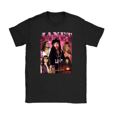 Janet Jackson The Queen Of Pop And Rb Jj Nia Unisex T-Shirt TAT2619