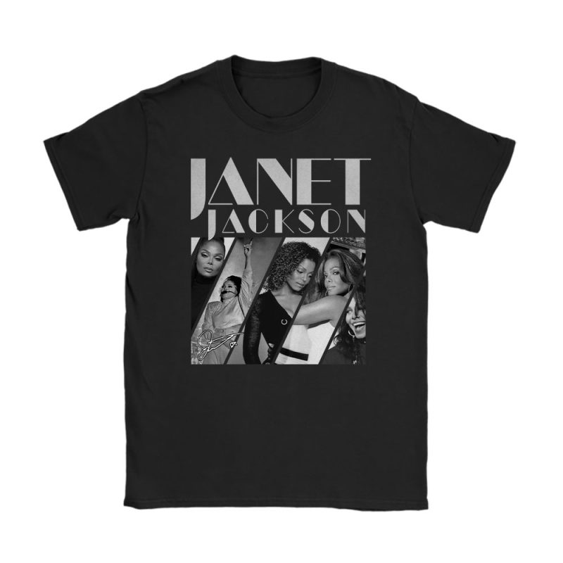 Janet Jackson The Queen Of Pop And Rb Jj Nia Unisex T-Shirt TAT2620