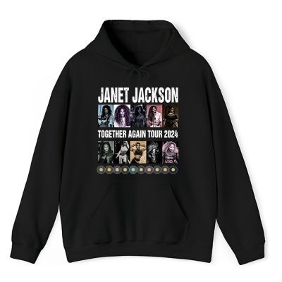 Janet Jackson Together Again Summer Tour 2024 Unisex Hoodie TAH2614