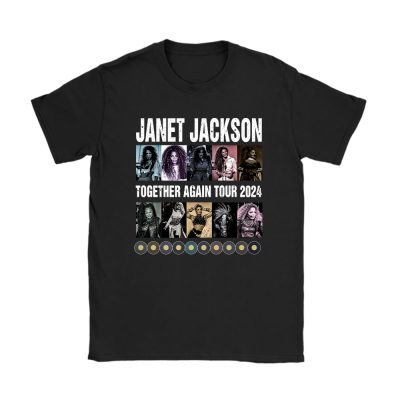 Janet Jackson Together Again Summer Tour 2024 Unisex T-Shirt TAT2614