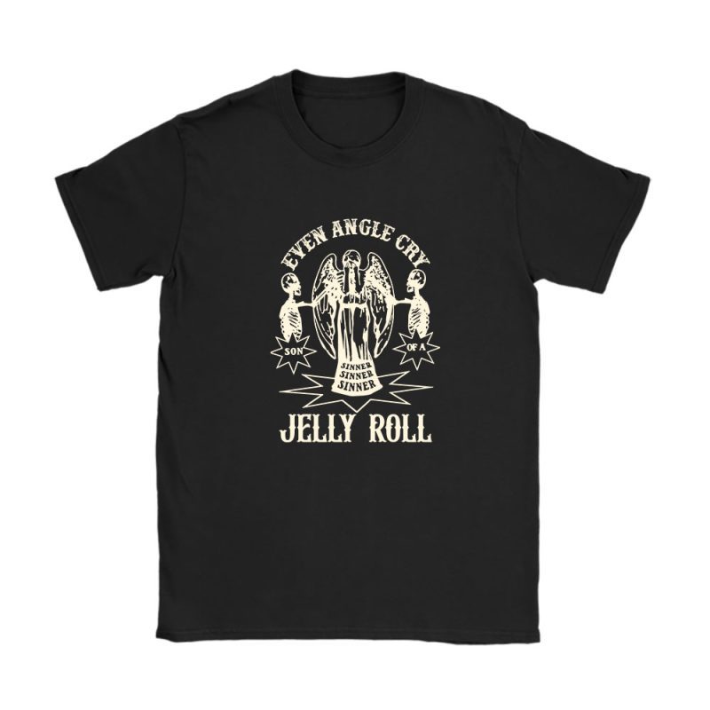 Jelly Roll Evan Angels Cry Unisex T-Shirt TAT2069