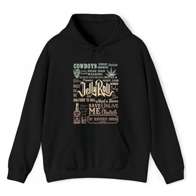 Jelly Roll The Beautifully Broken Unisex Hoodie TAH2064