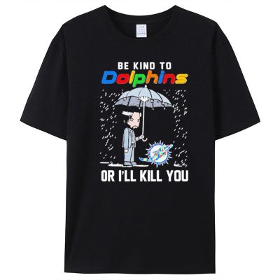 John Wick Be Kind Autism Miami Dolphins Or Ill Kill You Unisex T-Shirt