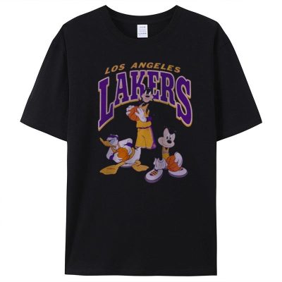 Junk Food Purple Los Angeles Lakers Disney Mickey Squad Unisex T-Shirt