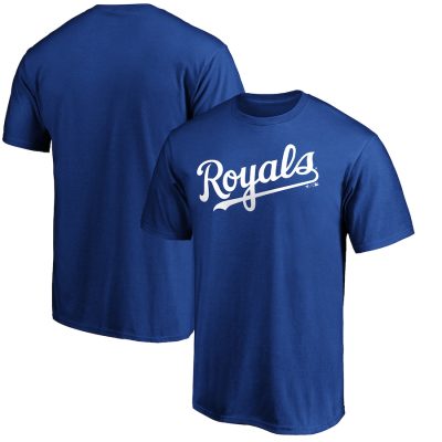 Kansas City Royals Official Team Wordmark Unisex T-Shirt Royal