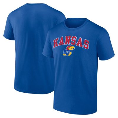 Kansas Jayhawks Campus Unisex T-Shirt Royal