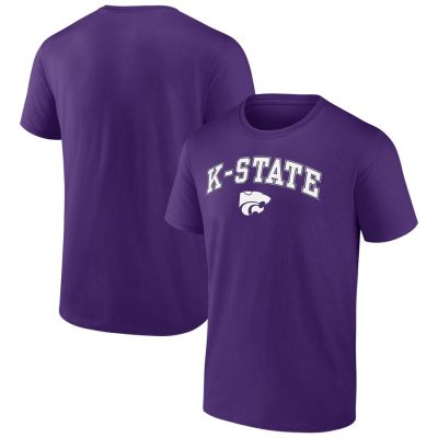 Kansas State Wildcats Campus Unisex T-Shirt Purple
