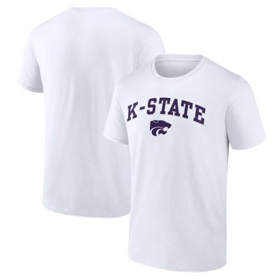 Kansas State Wildcats Campus Unisex T-Shirt White