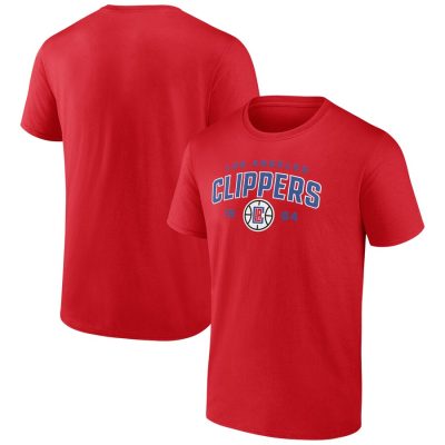 LA Clippers Rebel Logo Unisex T-Shirt - Red