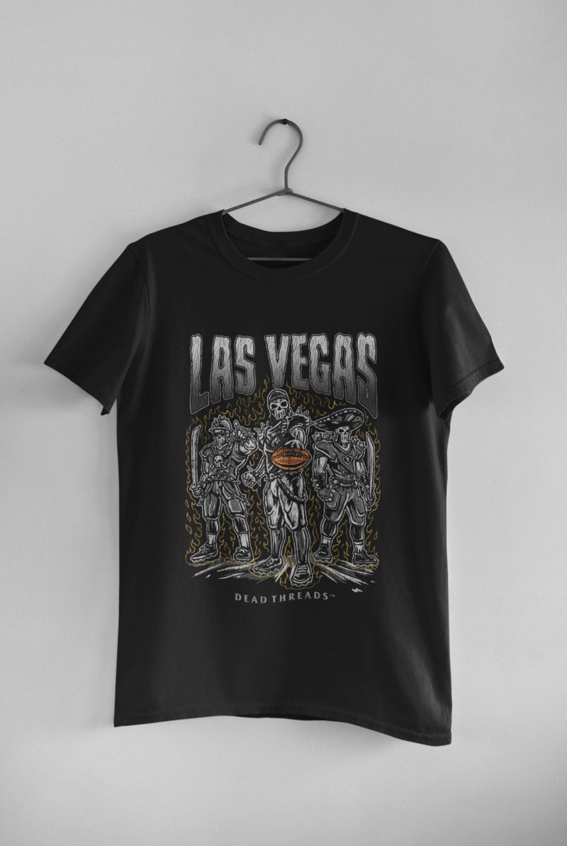 Las Vegas Football Skeleton Unisex T-Shirt CTS1279