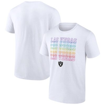 Las Vegas Raiders City Pride Logo Unisex T-Shirt - White