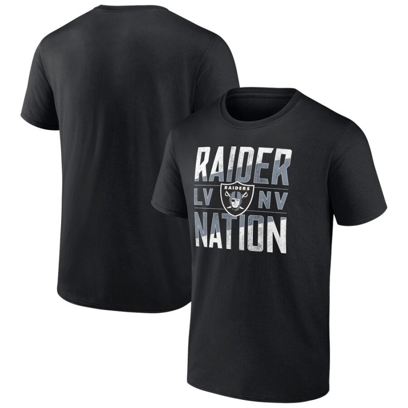 Las Vegas Raiders Hometown Collection Prime Time Unisex T-Shirt - Black