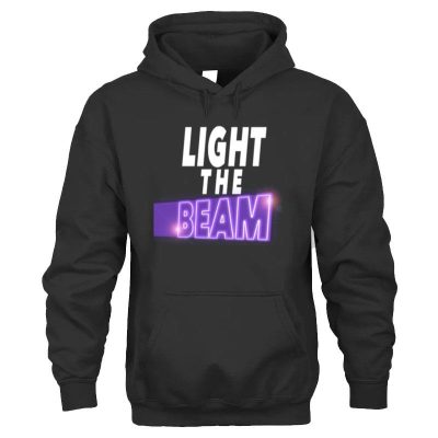 Light The Beam Funny Sacramento Kings Unisex Hoodie