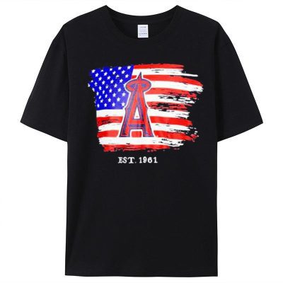 Los Angeles Angels Est 1961 4Th Of July Unisex T-Shirt