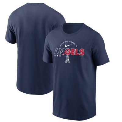 Los Angeles Angels Nike Team Americana Unisex T-Shirt - Navy"color-black href