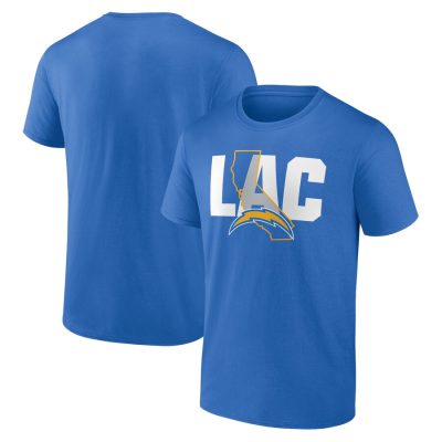 Los Angeles Chargers Hometown Collection 1st Down Unisex T-Shirt - Powder Blue