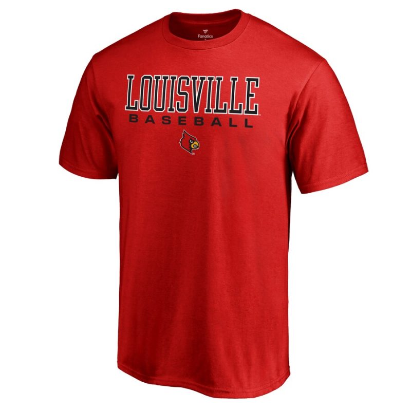 Louisville Cardinals True Sport Baseball Unisex T-Shirt - Red