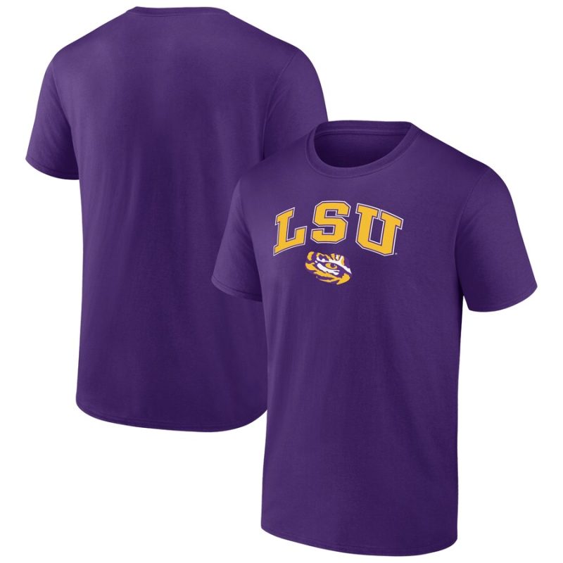 Lsu Tigers Campus Unisex T-Shirt Purple