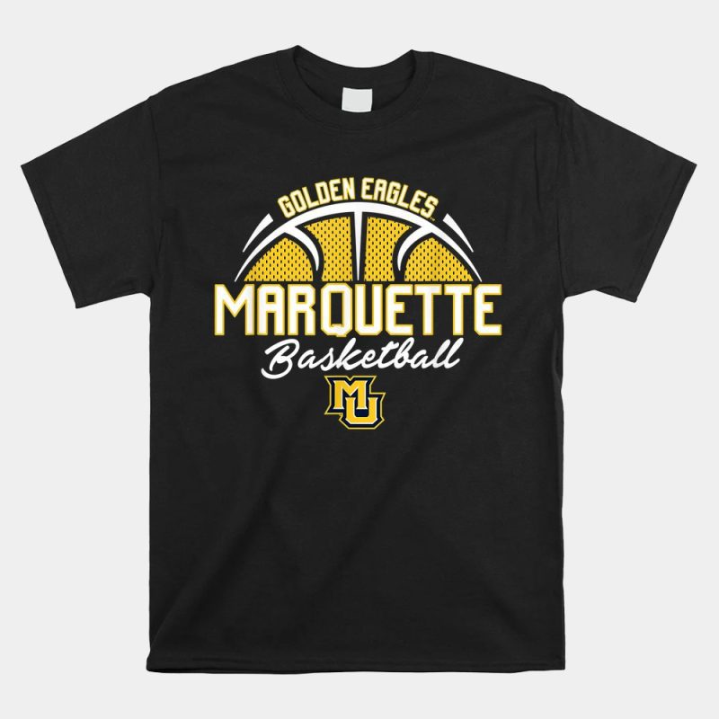 Marquette Golden Eagles Basketball Swish Navy Unisex T-Shirt