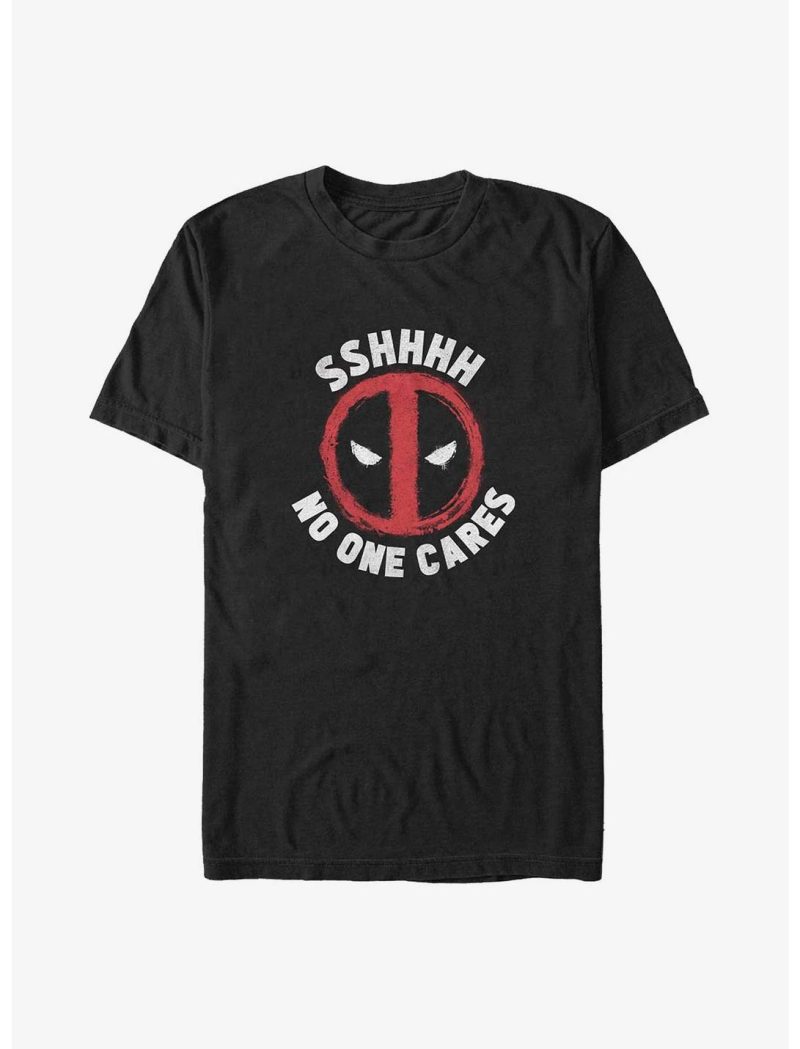 Marvel Deadpool Evil Eye No One Cares Big & Tall Unisex T-Shirt