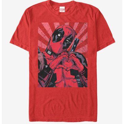 Marvel Deadpool Heart You Unisex T-Shirt