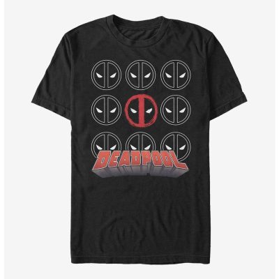 Marvel Deadpool Icon Stack Unisex T-Shirt