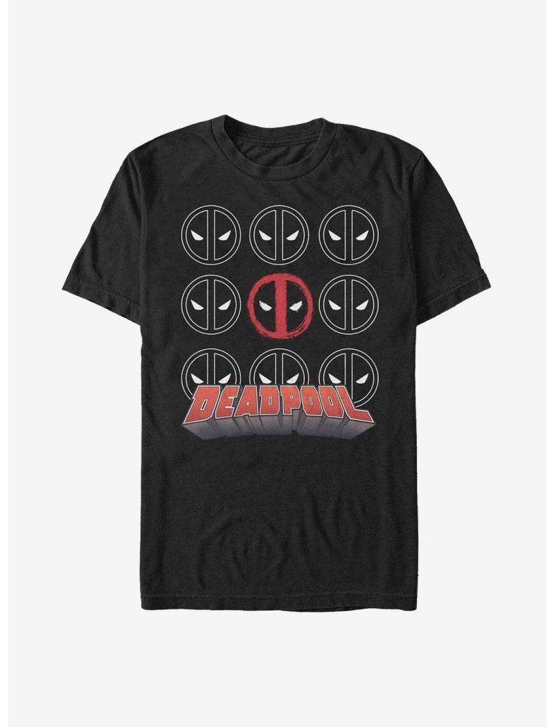 Marvel Deadpool Icon Stack Unisex T-Shirt