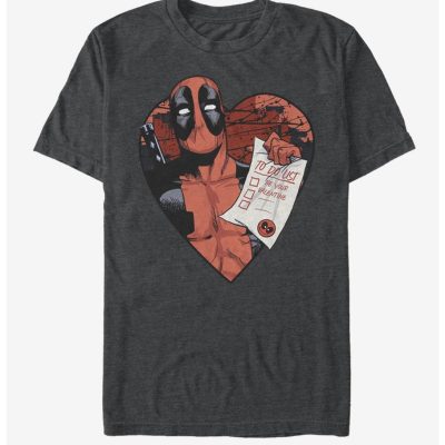 Marvel Deadpool List Unisex T-Shirt