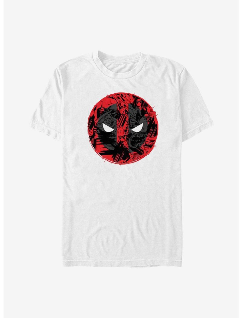 Marvel Deadpool Logo Fill Unisex T-Shirt